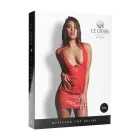 Unzip Me - PVC Plunge Dress - One Size - Red — Foto 2