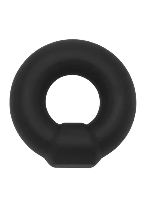 Hidden Desire Soft Silicone Stud C-Ring – Black