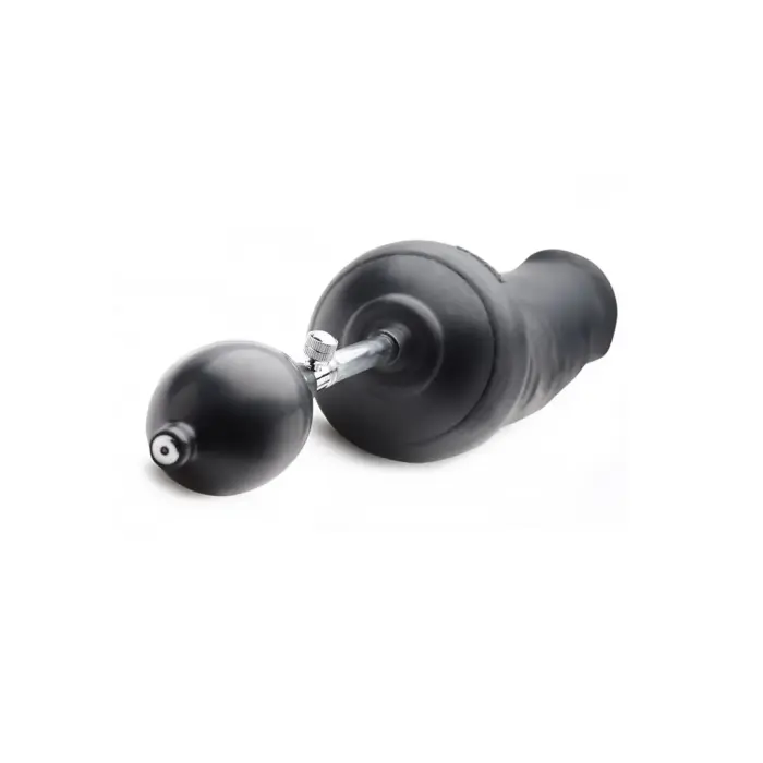 Toms - Piepūšams silikona dildo – 33.7 cm (13.25″) – Ar tekstūru Foto 2