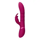 VIVE Sora Up & Down 3-Ring truša vibrators – rozā — Foto 3