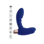 The Heroic P-Spot Vibrating Anal Plug with Remote Control – Blue — Photo 6