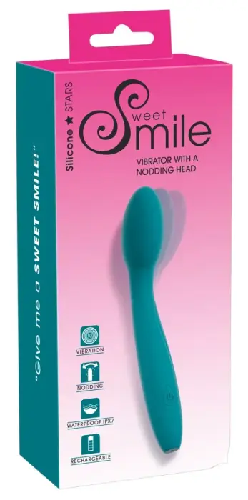 Smile вибратор с подвижной головкой – 18.2 cm (7.2″) – розовый
