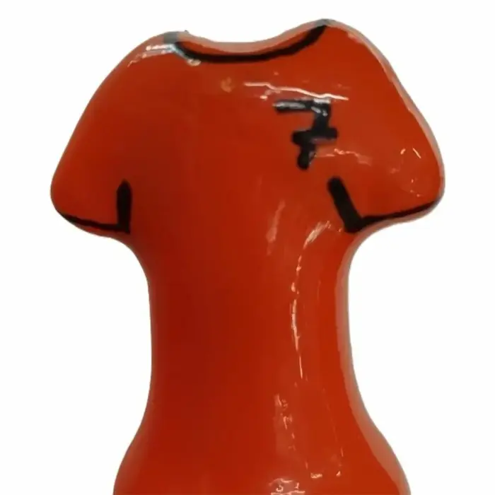 CONDOMERIE hand-painted decorative condom – Orange Shirt
