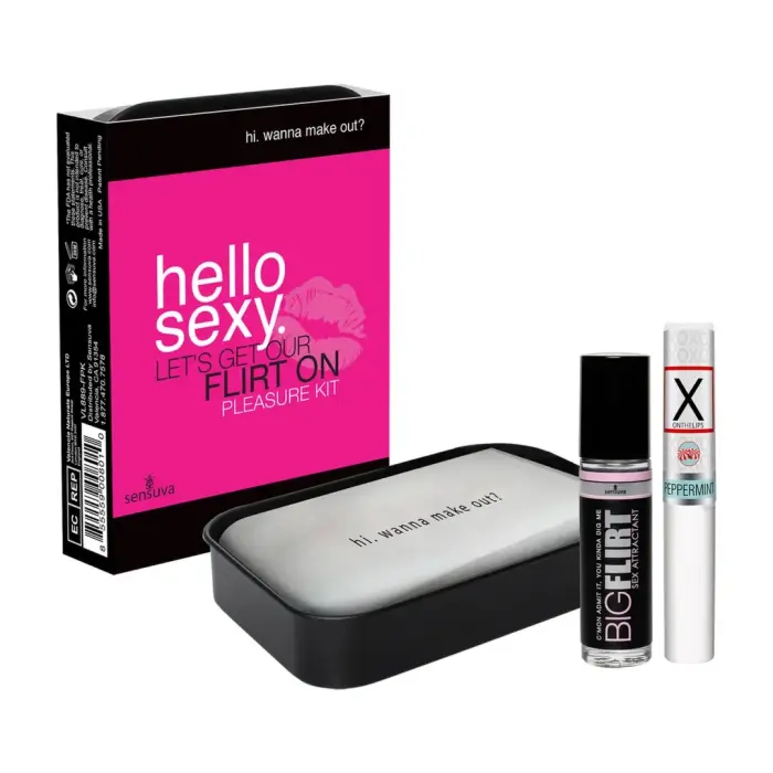 Sensuva Hello Sexy Peppermint Attraction набор с феромонами – 3 шт.
