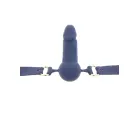 TABOOM Silicone Ball Gag – Blue — Photo 10