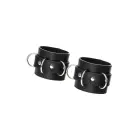 Anonymo handcuffs, PU leather, black Photo