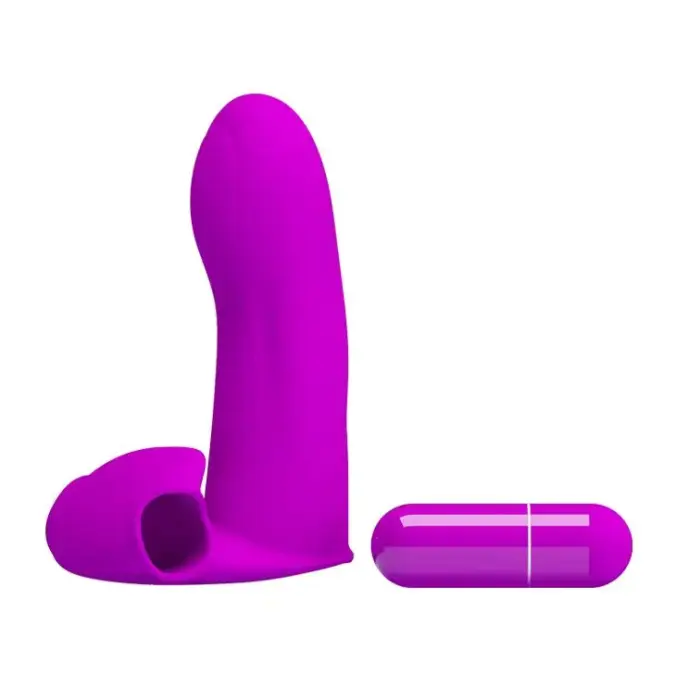 PRETTY LOVE Maxwell pirksta vibrators – violets Foto 3
