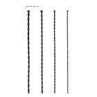 OUCH! Silicone Spiral Screw Plug Set - Beginners - Black — Photo 6