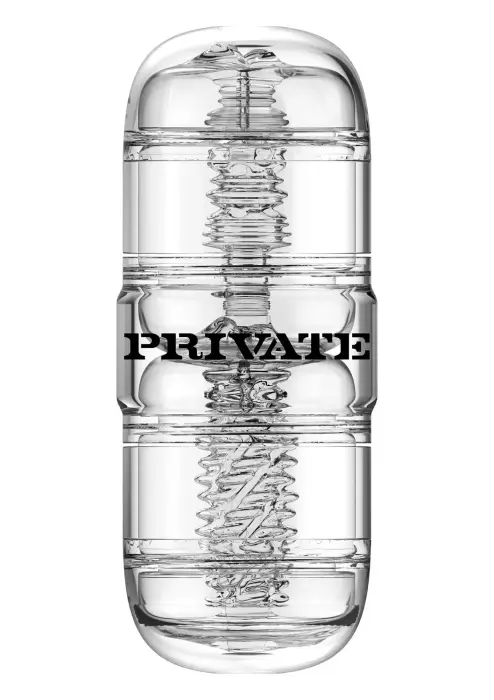 PRIVATE Clear Shot Double Masturbator – Clear
