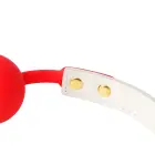 Summertime Ball Gag – Red/White — Photo 6