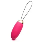 Elva Plum Red uzlādējams lodes vibrators ar tālvadības pulti – 8.1 cm — Foto 5
