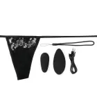 The Screaming O Premium Ergonomic Panty Set – черный — Фото 2