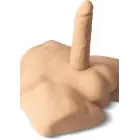 Silex-D Demi Torso masturbatorius – 23 cm – kūno spalva — Nuotrauka 1