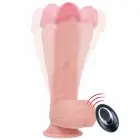 Вибратор из жидкого силикона RockArmy Apache Remote 20.5 см (8.1″) – телесный — Фото 9