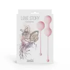 Love Story Carmen Vaginal Balls Set - Tea Rose — Photo 1