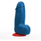 Dagr S Blue realistiškas tekstūruotas dildo – 16 cm (6.3″) – mėlynas — Nuotrauka 1