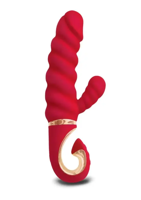 Gcandy Mini dubultais stimulators – sarkans