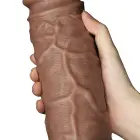 LoveToy Legendary Realistic Chubby Dildo – realistiškas dildo – PVC – kūno spalvos – 26,7 cm — Nuotrauka 7