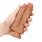 Kaks ühes dildo – 15.2 cm (6″) – Nahavärv — Foto 6