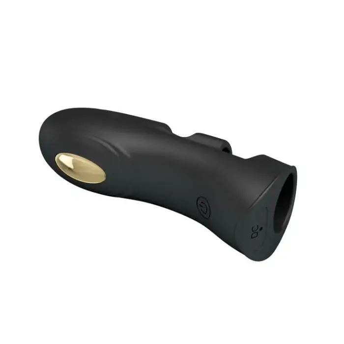 PRETTY LOVE Pegasus pirksta vibrators – 7 funkcijas – melns Foto 5