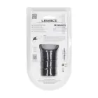 LEVELZ Silicone Cockring and Ribbed Sleeve – Black — Photo 3