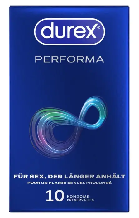 Durex Performa презервативы с эффектом продления – 10 шт.