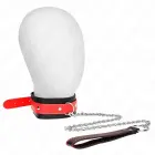 KINK regulējama sarkana apkakle 65 cm – mākslīgā āda — Foto 1