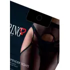 Satin Touch zeķubikses ar zeķturiem – melnas – One Size — Foto 2