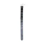 Fetish B-Series neetidega kunstnahast kaelarihm – 4 cm — Foto 4