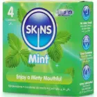 Skins Mint Ultra-thin Condoms – 4 pcs. — Photo 2