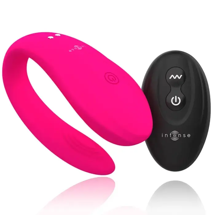 Intense Bruno Partner dubultais vibrators – rozā