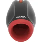Jamyjob Novax Vibrating Masturbator – 19.7 cm – Black — Photo 2