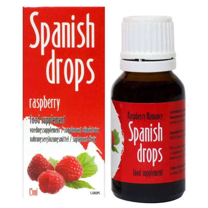 Spanish Drops Raspberry Romance возбуждающие капли – 15 мл
