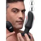 Inflatable Curved Vibrating Silicone Butt Plug – 15 cm (5.9″) — Photo 2