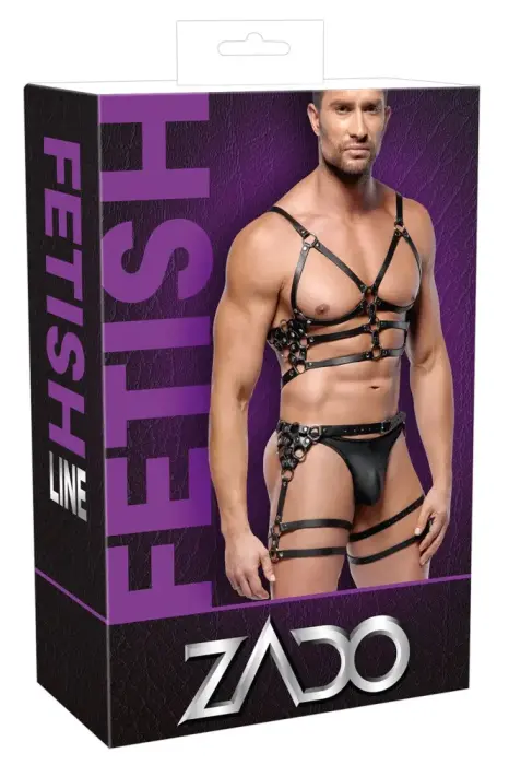 ZADO Leather Harness Set – M/L