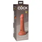 King Cock Elite KCE 6 divslāņu dildo – 18 cm (7″) – miesas krāsa — Foto 5