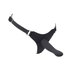 Strap-on dildo – 17 cm (6.7″) – melns — Foto 1