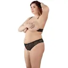 Cottelli Collection Pearl Set pesukomplekt pärlitega – must – 4XL — Foto 4