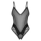 Obsessive Blomentis сетчатое боди – чёрный – XS/S — Фото 7