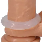 Rock Solid Ribbed Donut Cock Ring — Photo 5