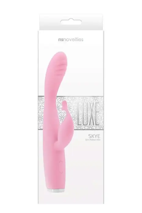 Luxe Skye кролик-вибратор – 18.7 cm (7.4″) – розовый