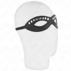KINK Eye Mask with Mini Rivets Model 1 Black 20.5x5.5cm Adjustable Strap — Photo 3