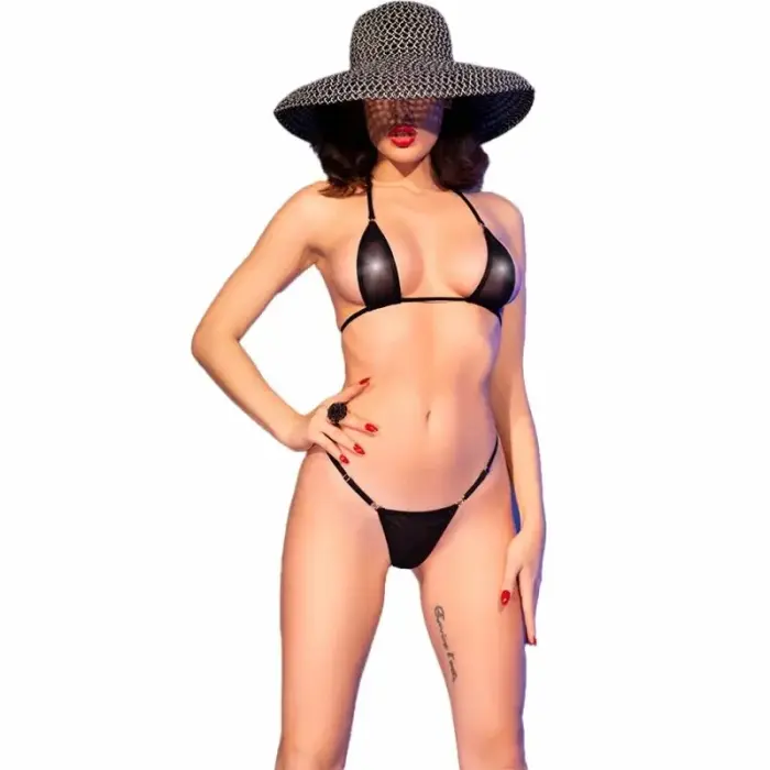 Chilirose CR 4840 Micro Bikini – Black – S/M