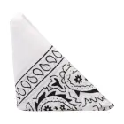 The Code Silicone Cock Ring with Bandana – White — Photo 3