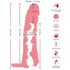 Nature Skin 2in1 – vibrējošs dzimumlocekļa pagarinātājs un masturbators ar pulti — Foto 14