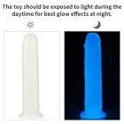 LoveToy Lumino Play Dildo – glow in the dark – TPE – 8" / 20.3 cm — Photo 8