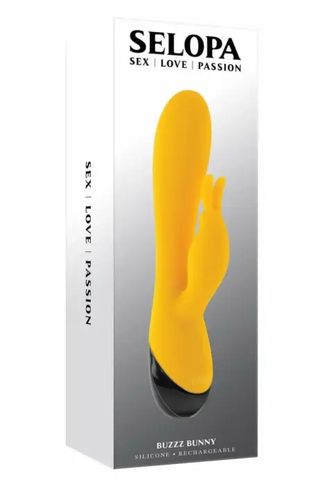 SELOPA BUZZZ BUNNY truša vibrators – 19.7 cm (7.75″) – rozā