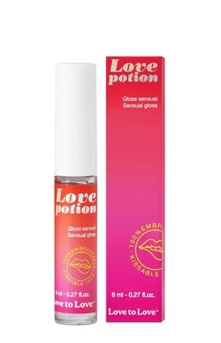 Love Potion чувственный блеск – кокос – 8 мл