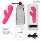 Moressa Jerry dubultais vibrators – 15 cm (6″) – rozā — Foto 9