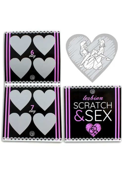 Secret Play Scratch & Sex lesbiešu kāršu spēle